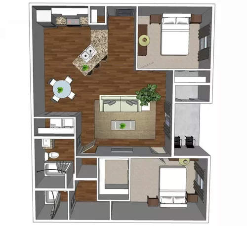 The Brooks on Heritage Parkway Floorplan 7