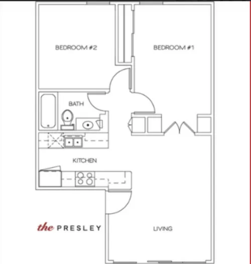 The Chelsea floor plan 1