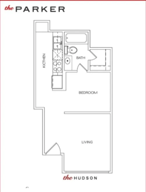 The Chelsea floor plan 1