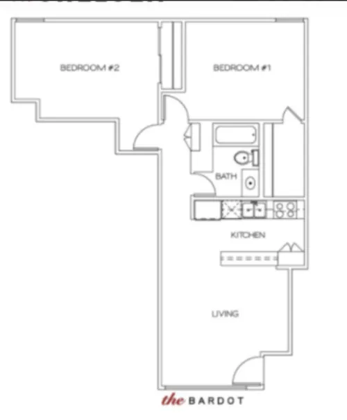 The Chelsea floor plan 3