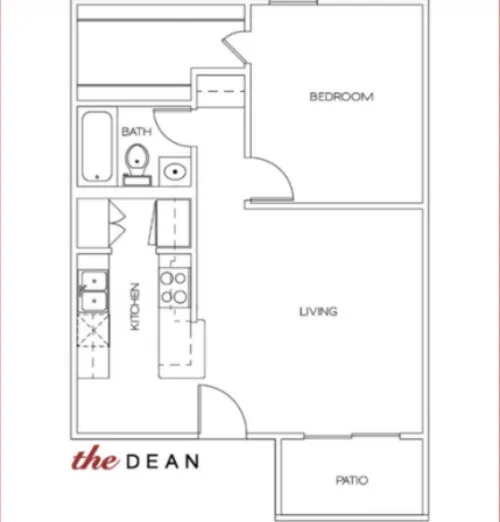 The Chelsea floor plan 3