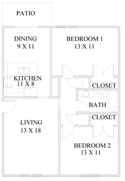 The Creekmore Denison Floorplan 2