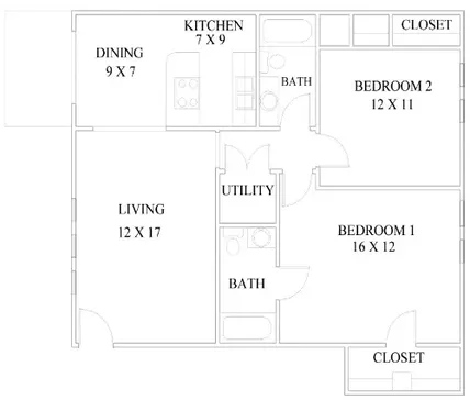 The Creekmore Denison Floorplan 3