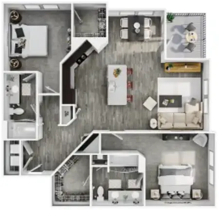 The Curve at Crescent Pointe FloorPlan 7