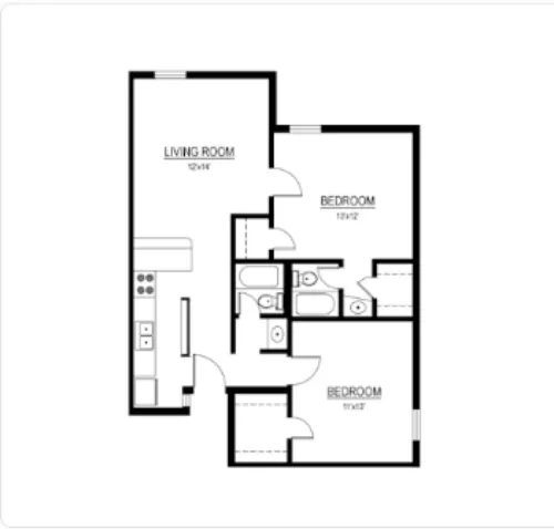 The Eastwood floor plan 1