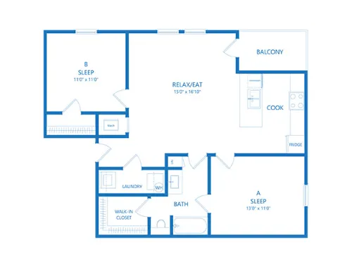 The Flats at Van Alstyne Floorplan 3