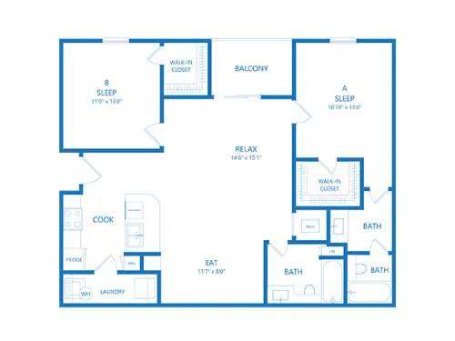 The Flats at Van Alstyne Floorplan 5