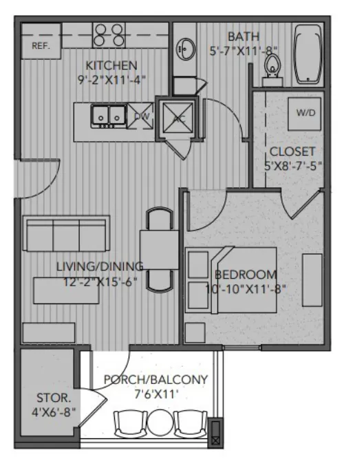 The Grove Sherman Floorplan 1