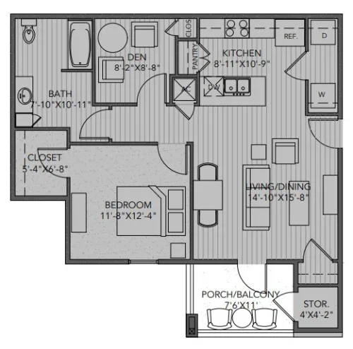 The Grove Sherman Floorplan 3