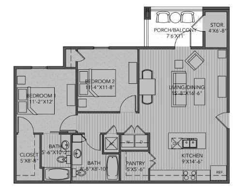 The Grove Sherman Floorplan 5