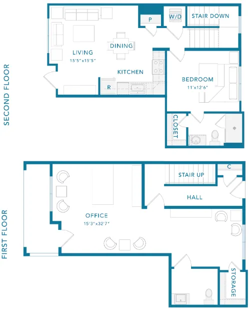 The Guthrie floor plan 10