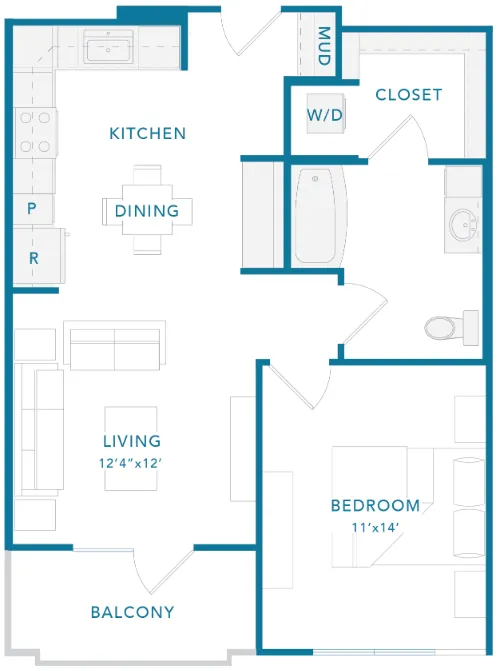 The Guthrie floor plan 2