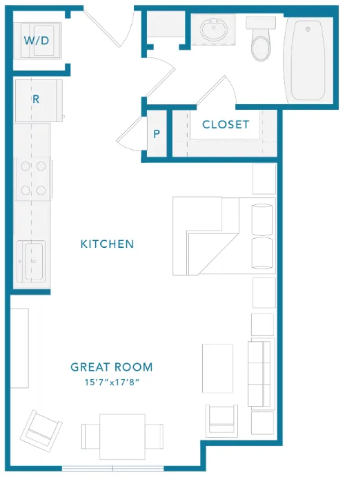 The Guthrie floor plan 4