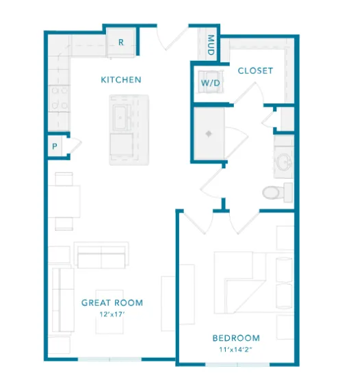 The Guthrie floor plan 6