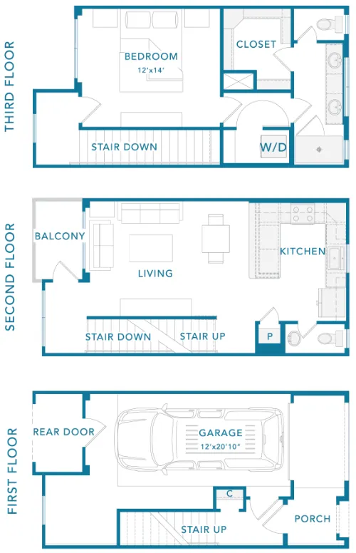 The Guthrie floor plan 9