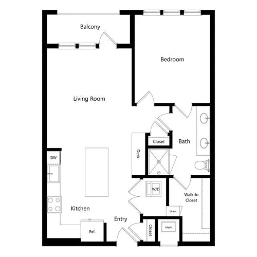 The Ludlow Plano floorplan 2