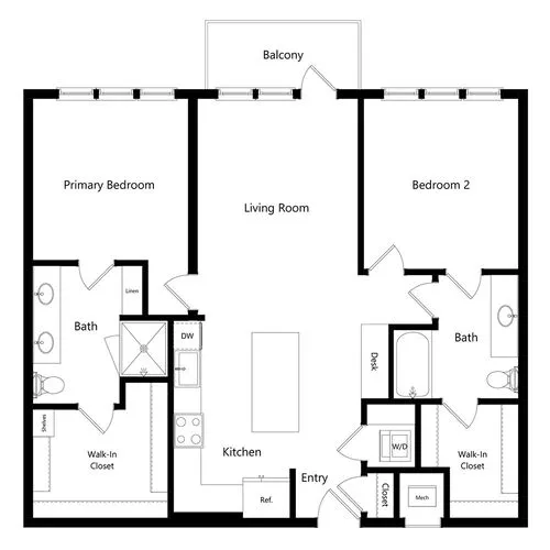 The Ludlow Plano floorplan 3