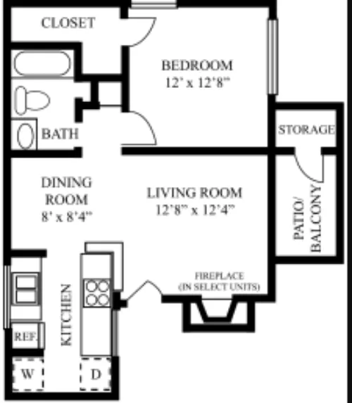 The Milo floorplan 3