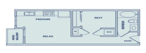 The Pearl floor plan 1