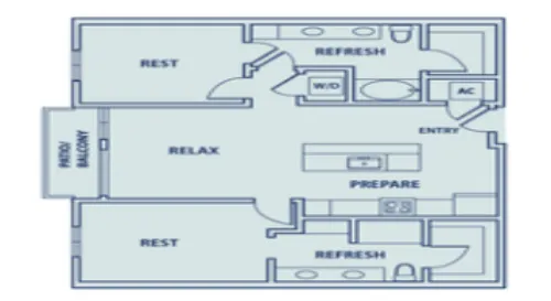 The Pearl floor plan 1