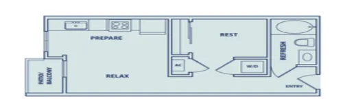 The Pearl floor plan 1