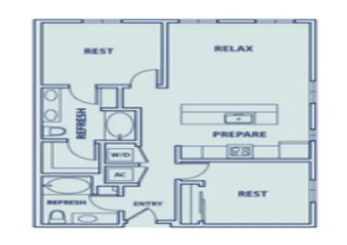 The Pearl floor plan 2