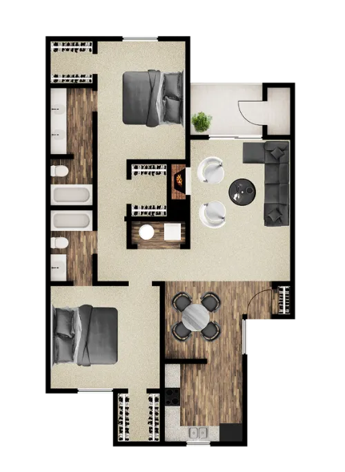 The Place at Harvestree Floorplan 2