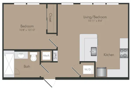 The Rail floor plan 2