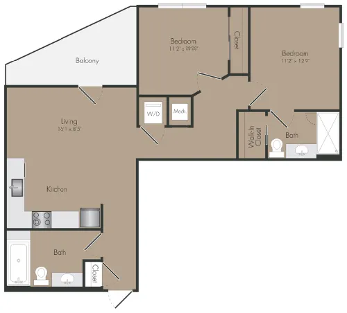 The Rail floor plan 2