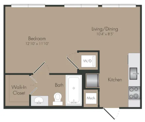 The Rail floor plan 3