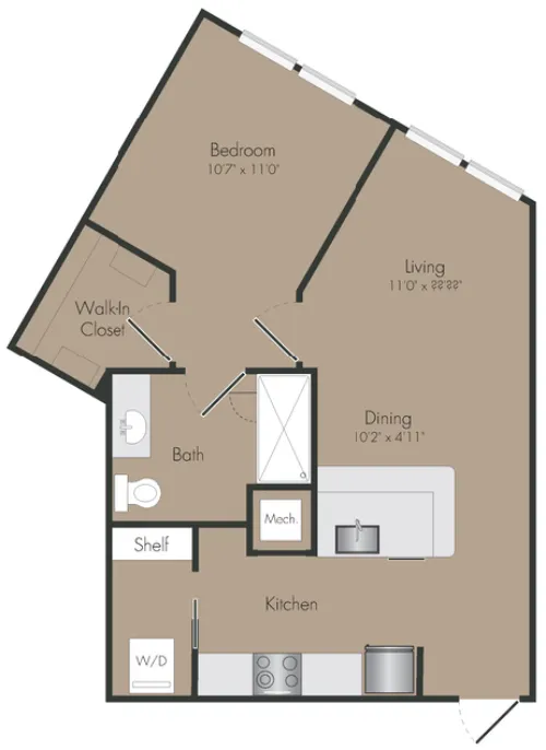 The Rail floor plan 4