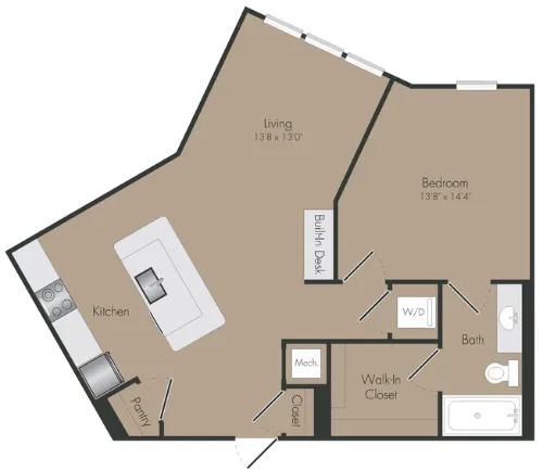 The Rail floor plan 6