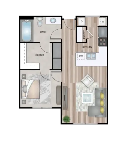 The Regency Gardens FloorPlan 1