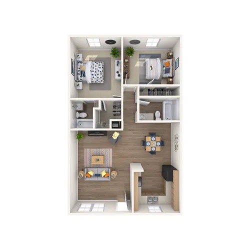 The Rosedale floor plan 3