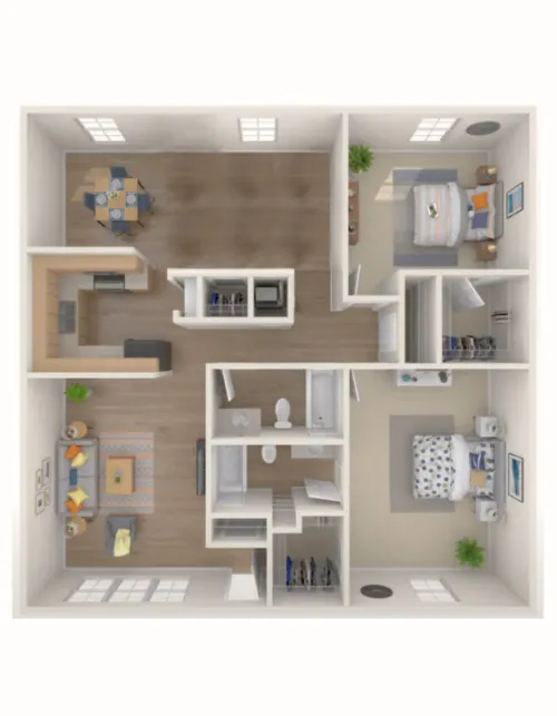 The Rosedale floor plan 4