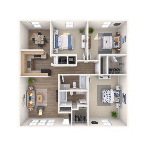 The Rosedale floor plan 5