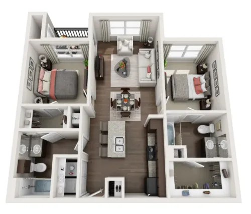 The Terrace At Walnut Creek floorplan 3