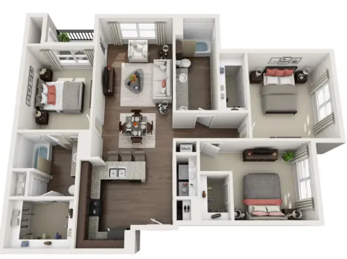 The Terrace At Walnut Creek floorplan 5