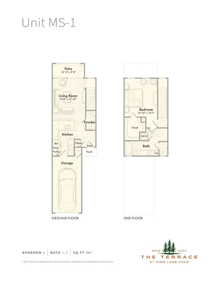 The Terrace at Pine Lake Cove Montgomery FloorPlan 11