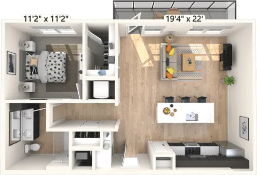 The Weaver floor plan 2