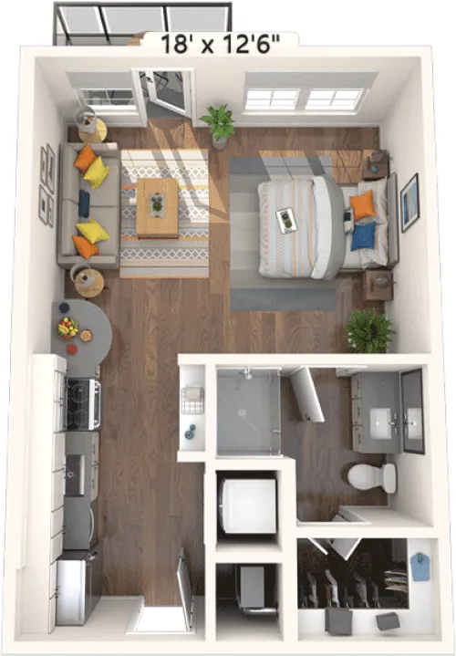 The Weaver floor plan 6