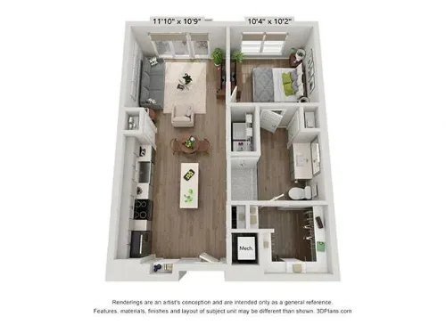 Trailhead floor plan 1