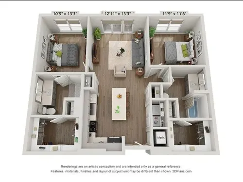 Trailhead floor plan 2