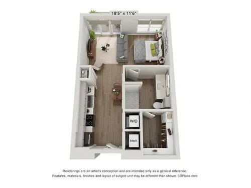 Trailhead floor plan 3