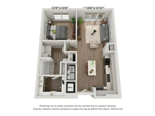 Trailhead floor plan 4