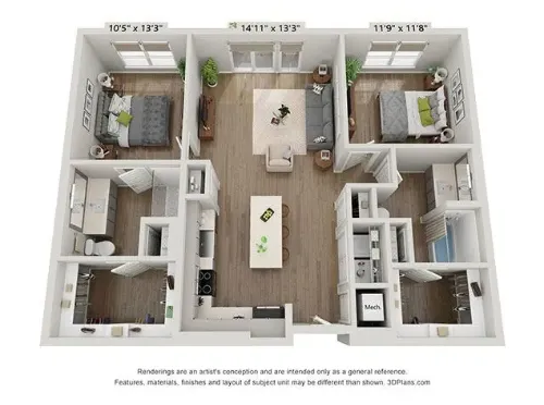 Trailhead floor plan 4