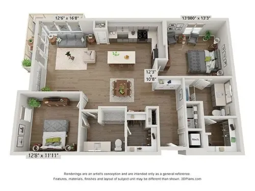 Trailhead floor plan 5