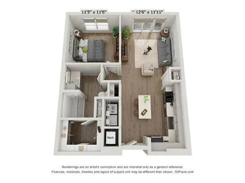 Trailhead floor plan 5