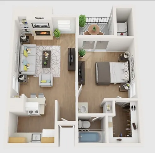 Tramor at the Hills floorplan 2