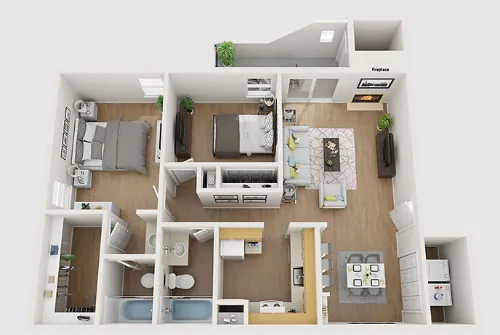 Tramor at the Hills floorplan 6